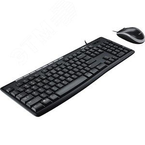 Комплект клавиатура + мышь MK200, Multimedia, USB, 1000dpi, черный 920-002694 Logitech - 4