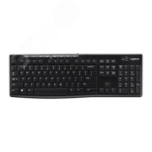 Клавиатура беспроводная K270, 112 клавиш, черный 920-003757 Logitech