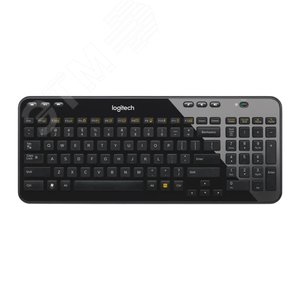 Клавиатура беспроводная K360, 104 клавиши, черный