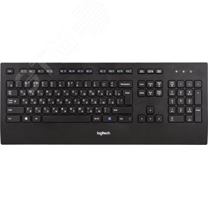 Изображение товара Клавиатура проводная K280e, 103 клавиши, USB-A, черный (шт)