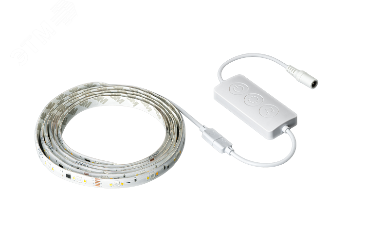 Лента светодиодная умная Aqara LED Strip T1 с контроллером и блоком питания, 5Вт, RGB RLS-K01D Aqara - превью 2
