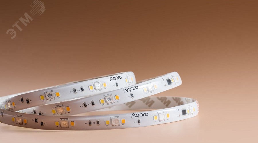 Лента светодиодная умная Aqara LED Strip T1 с контроллером и блоком питания, 5Вт, RGB RLS-K01D Aqara - превью 4
