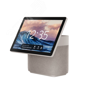 Изображение товара Колонка умная Яндекс Станция Дуо Макс с Zigbee, бежевая, YNDX-00055BIE (шт)