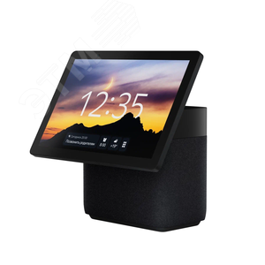 Изображение товара Колонка умная Яндекс Станция Дуо Макс с Zigbee, черная, YNDX-00055BLK (шт)