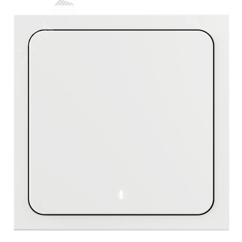 Изображение товара Выключатель умный беспроводной одноклавишный белый Яндекс, YNDX-00534 (шт)