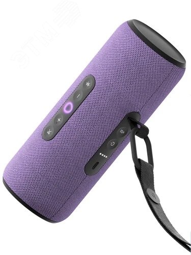 Изображение товара Умная портативная колонка Яндекс Стрит с Алисой фиолетовая YNDX-00030VIO