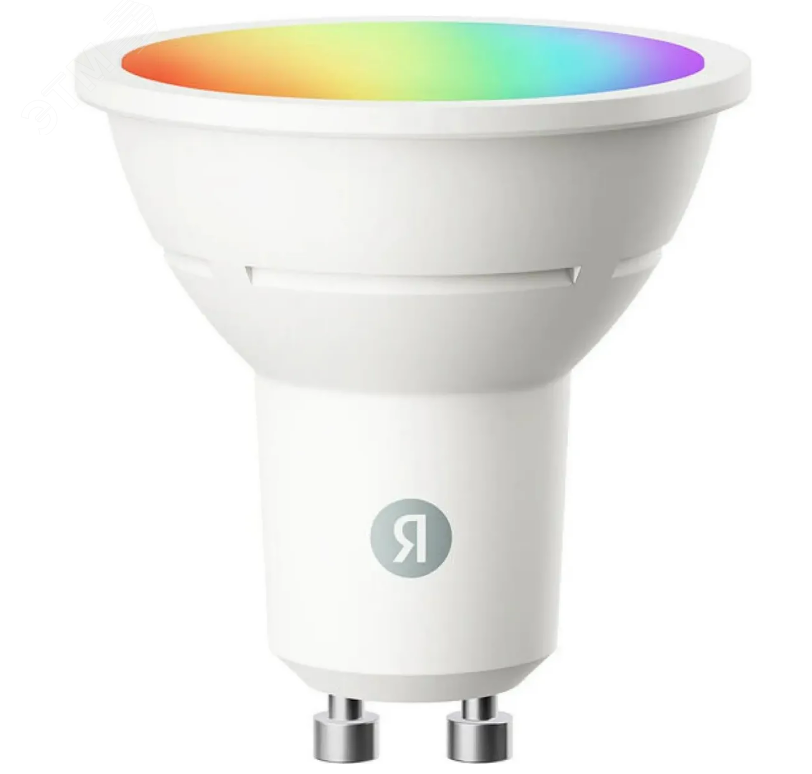Изображение товара Умная лампочка Яндекс GU10 RGB с Wi-Fi