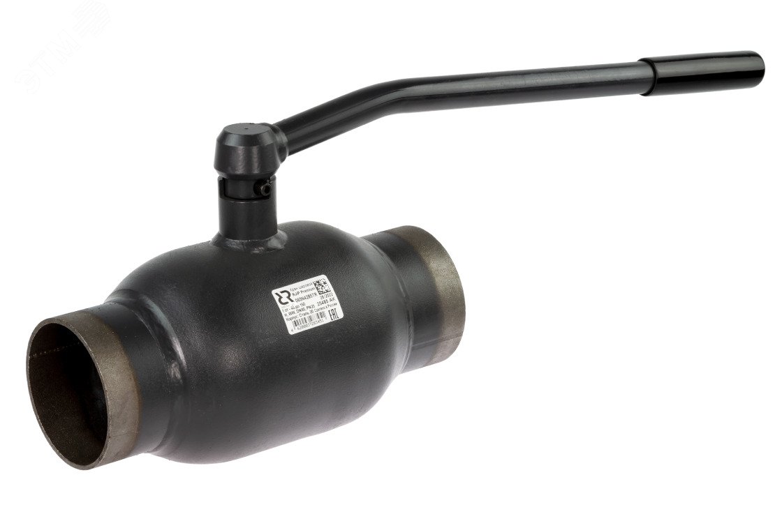 Изображение товара Кран шаровой WW DN100 PN25, рукоятка, С/П (шт)