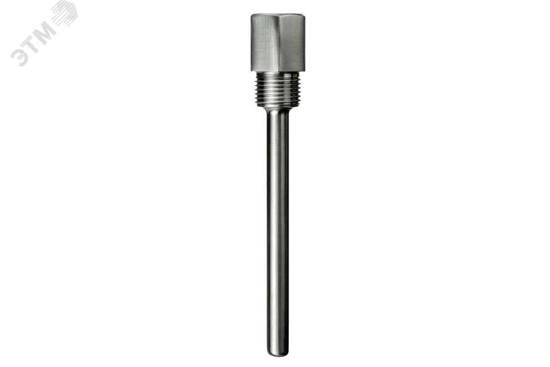 Изображение товара Гильза для датчиков температуры MBT 5250R и MBT 3560R длина 50 мм резьба G 1/2 внутренняя нержавеющая сталь 304 (шт)