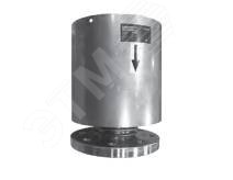 Изображение товара Осевой сильфонный компенсатор НС из нержавеющей стали для ГВС Ду65/Ру16 +12/-28 мм с защитным кожухом и внутренней направляющей, фланец (шт)