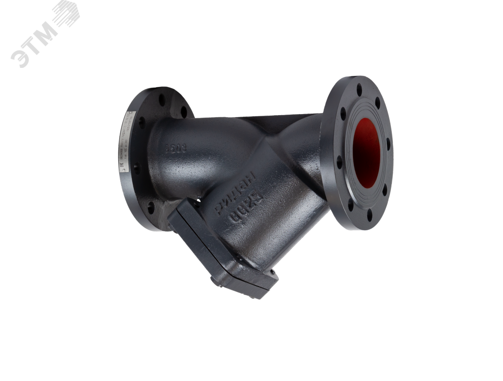 Изображение товара Фильтр сетчатый ФСФ PN16 DN125 с пробкой из чугуна для систем трубопроводов