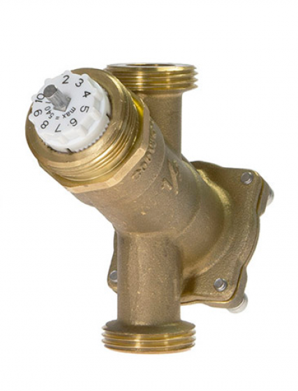 Клапан балансировочный AQT-R DN 20 комбинированный без ниппелей наружная резьба G1