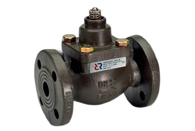 Клапан регулирующий фланцевый VFM-2R, PN25, DN15, Kvs 0,25 куб.м/ч