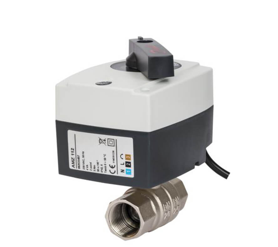 Шаровой кран 2-х ход. AMZ-112R PN40 DN25 KVS60