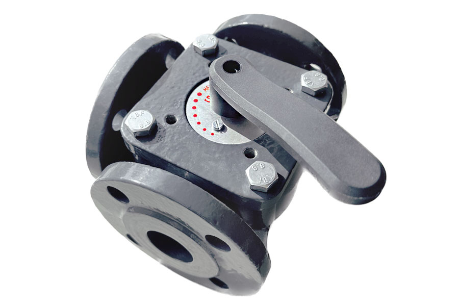 Клапан регулирующий поворотный HFE-3R DN20 Kvs12 чугун фланцевый Тмакс - 110 PN6