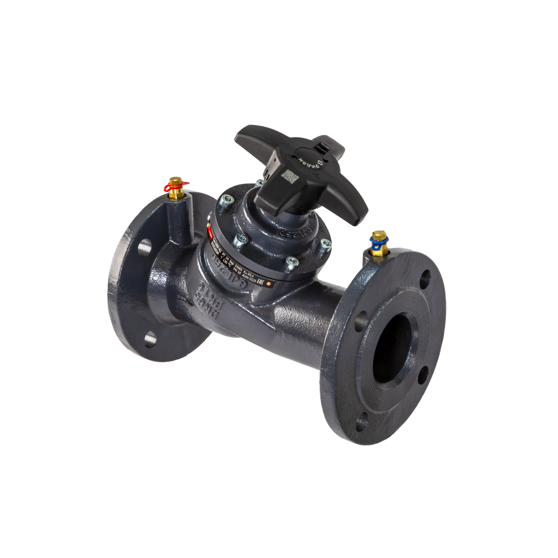 Ручной балансировочный клапан MNF-R2, фланцевый DN20, PN25, Tmax 150 °C