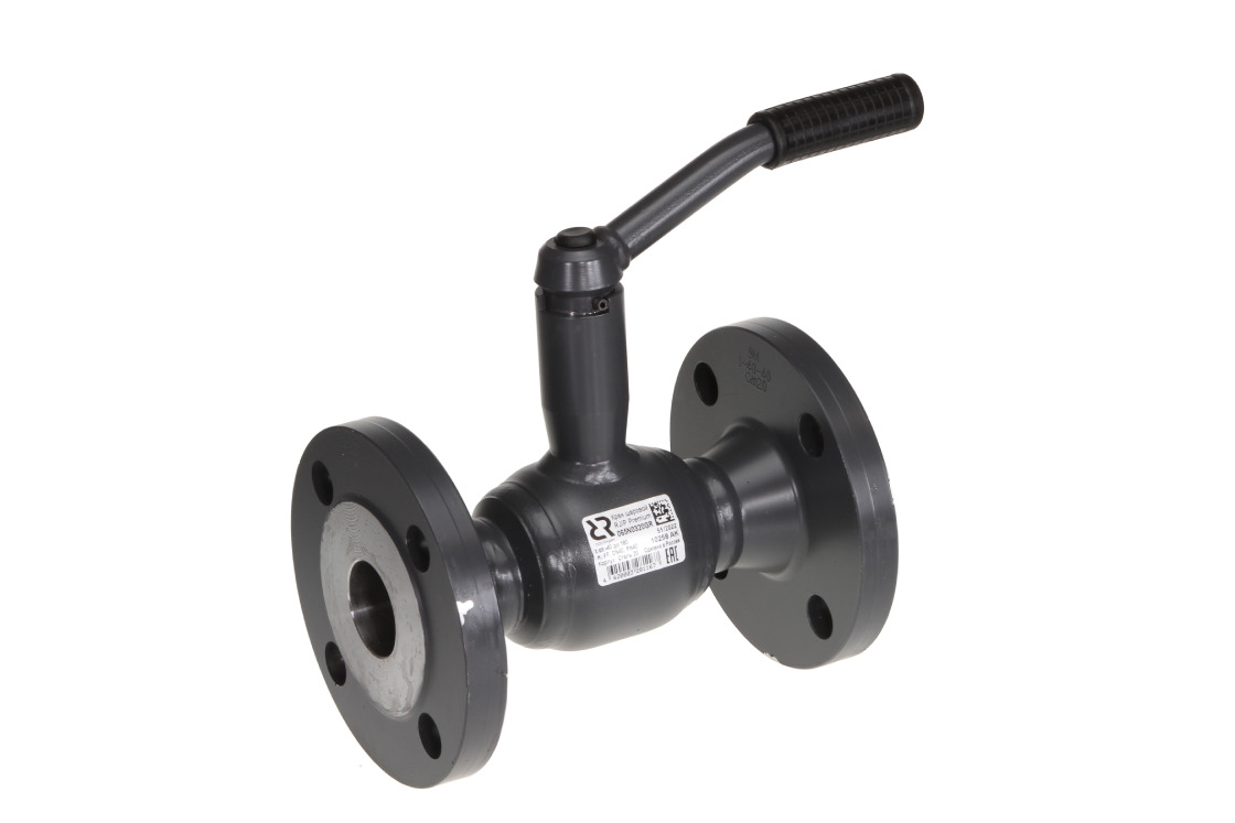 Кран шаровой FF DN15 PN40, рукоятка