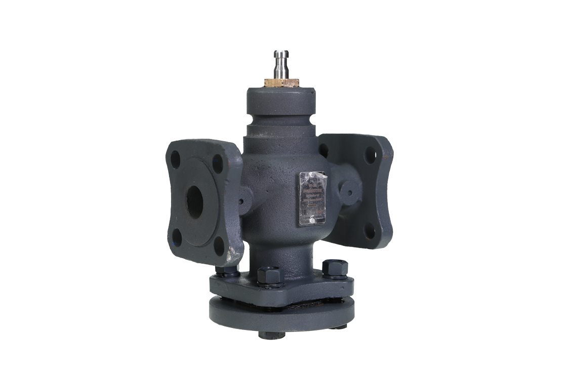 Клапан регулирующий фланцевый VF-2R PN16, DN32, Kvs 16 (новый корпус, квадратные фланцы)