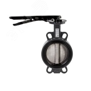 Изображение товара Затвор дисковый поворотный ЗДМ 05.16.65 PN16 DN 65 корпус GG25 диск - нержавеющая сталь AISI316 уплотнение EPDM (шт)