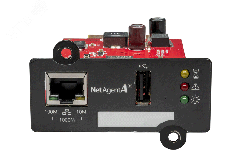Карта SNMP внутренняя 2-портовая NetAgent A (CB506)SNMP v2/3, USB ...