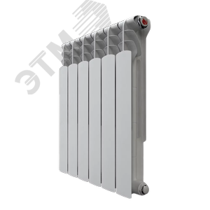 Радиатор биметаллический секционный 500/80/13 боковое подключение NRZRB5000801513 НРЗ
