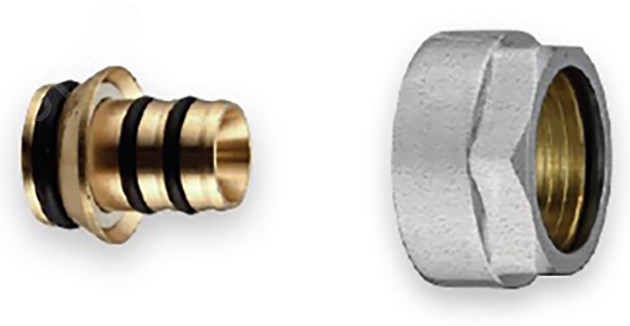 Изображение товара Зажимной адаптер Usystems MLC 16x2,0-3/4 ВР Евроконус латунь