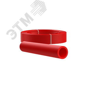 Труба термостойкий полиэтилен Smart красная 16x2,0 EVOH/PE-RT II, бухта 200м
