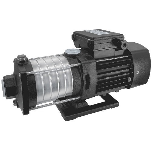 Насос поверхностный многоступенчатый PUMPMAN CHLFT4-40-220V(гориз,220В,0,75кВт,37,5м,чугун+нерж.70°)