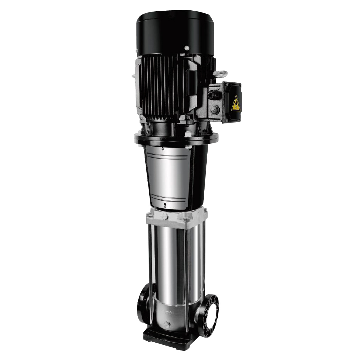 Насос поверхностный многоступенчатый PUMPMAN MT4-2 (вертик, 380В, 0.37кВт, 19м, чугун +нерж.70°)