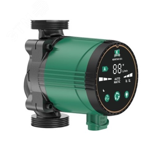 Изображение товара Насос циркуляционный NEWSTAR25/4-130 (част.,автонастр.,3-18Вт,4м,40л/мин130мм,гайк и икаб.) (шт)