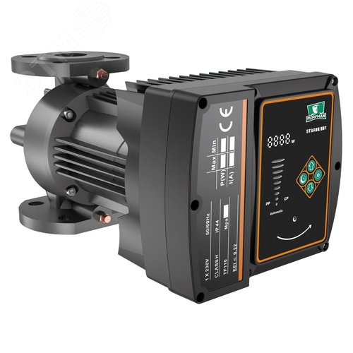 Изображение товара Насос циркуляционный STAR40/10F-220WI-FI фланцевый (18-340Вт,10м,233л/мин,част. управ) (шт)