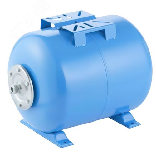 Изображение товара Гидроаккумулятор горизонтальный TANK24H синий, 24л, фланец н/с (шт)