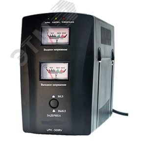 Изображение товара Стабилизатор напряжения AVR 1000VA пластико вый корпус (шт)