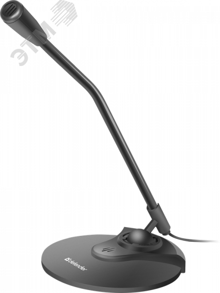 Изображение товара Микрофон компьютерный MIC-117 кабель 1.8 м, черный (шт) Изображение товара Микрофон компьютерный MIC-117 кабель 1.8 м, черный (шт)