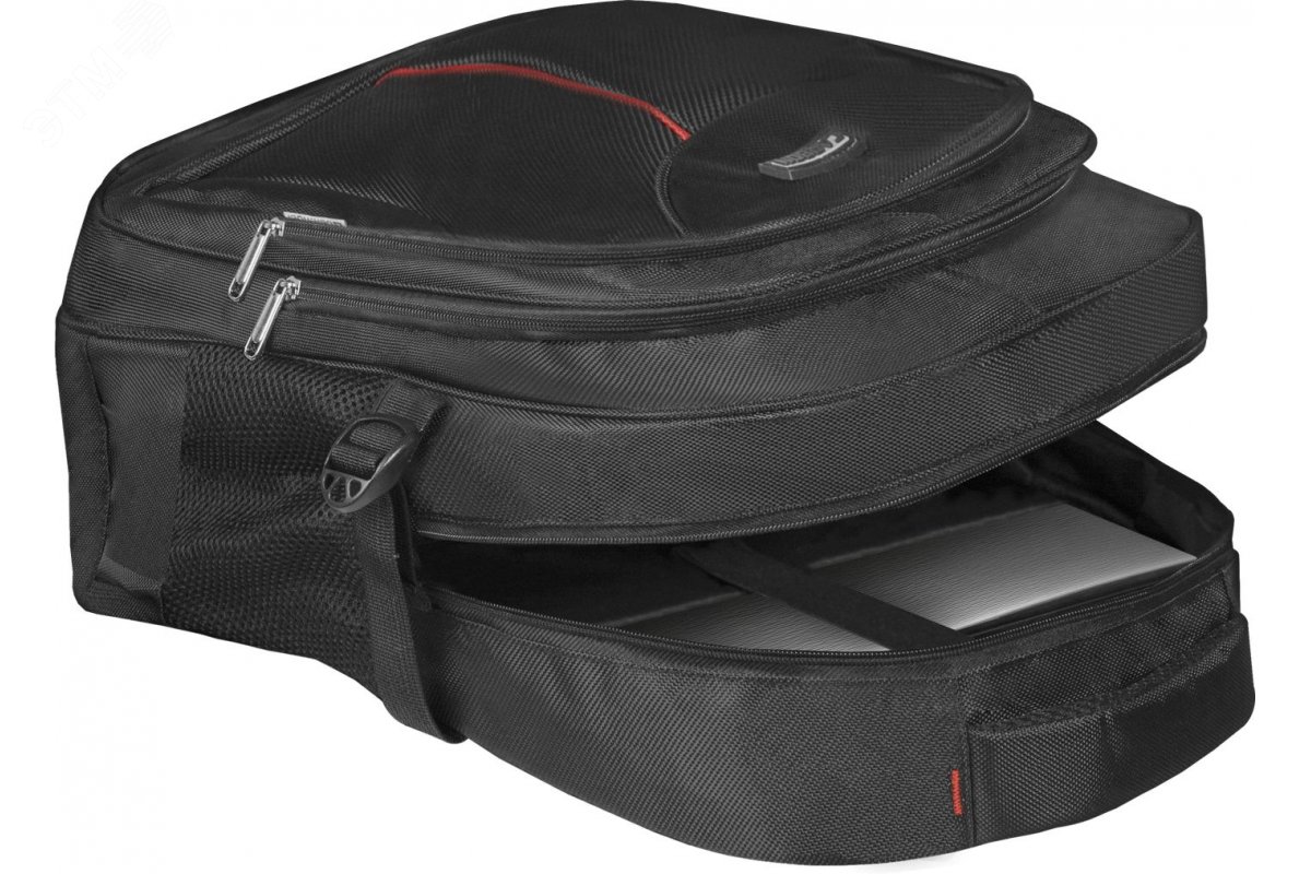 Рюкзак для ноутбука Carbon 15.6'' черный, органайзер 26077 Defender - превью 4