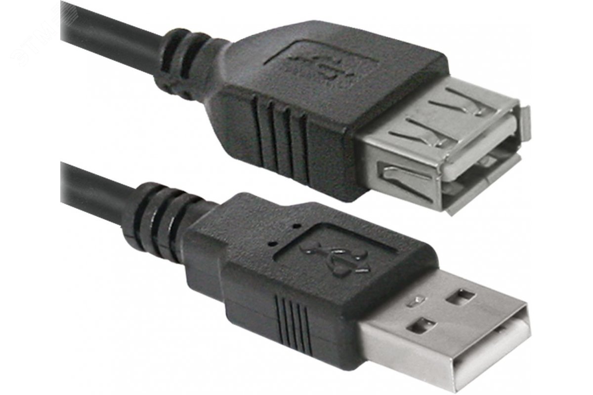 Изображение товара Кабель USB 2.0, AM на AF, 3 м. (шт) Изображение товара Кабель USB 2.0, AM на AF, 3 м. (шт)