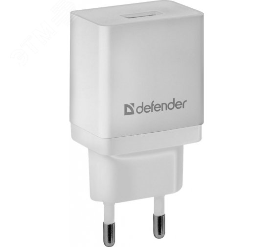 Изображение товара Зарядное устройство EPA-10 сетевое с USB портом белое 5V 2.1A компактное