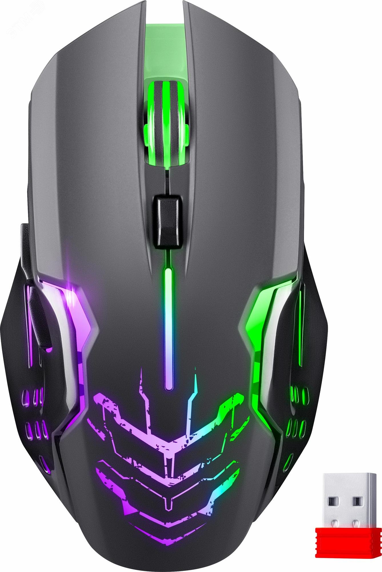 Изображение товара Мышь беспроводная игровая Katana GM-511 черн,6кнопок,3200dpi,400мАч (шт) Изображение товара Мышь беспроводная игровая Katana GM-511 черн,6кнопок,3200dpi,400мАч (шт)