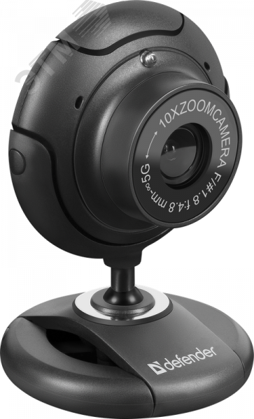 Веб-камера C-2525HD 2 МП, кнопка фото 63252 Defender - превью