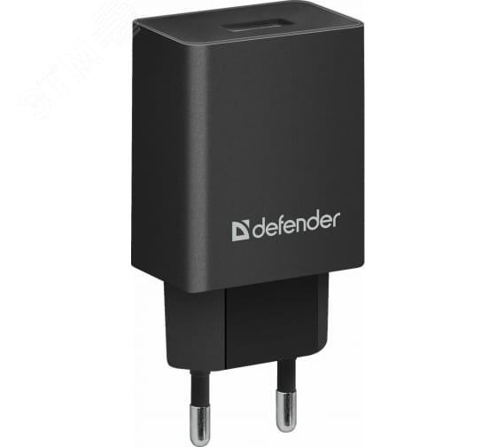 Изображение товара Сетевое зарядное устройство EPA-10 черное 5V 2.1A USB для мобильных устройств