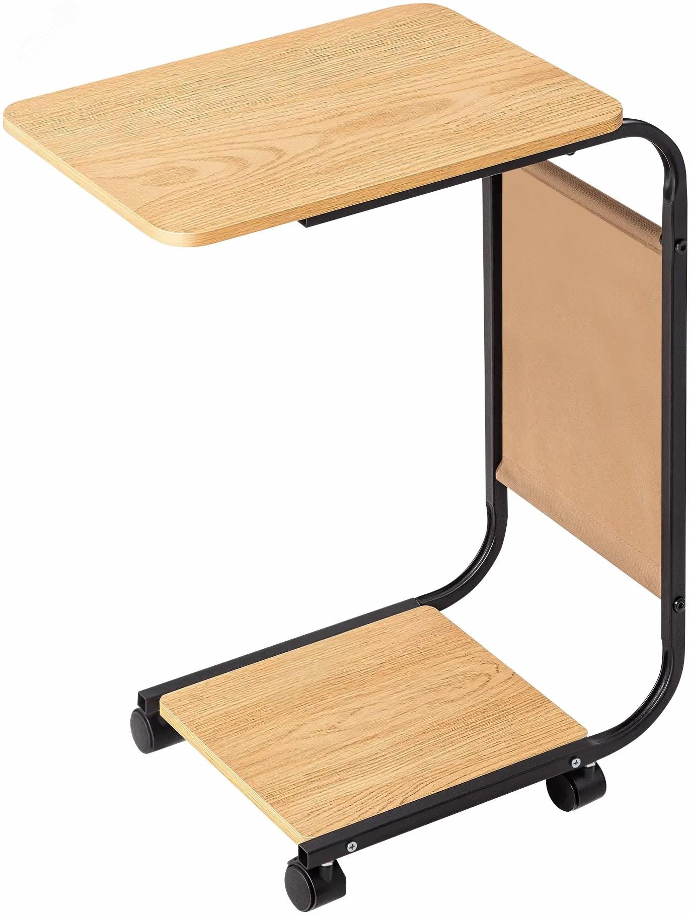 Изображение товара Стол журнальный Suro корич, 40х30см, В63см, колеса (шт)