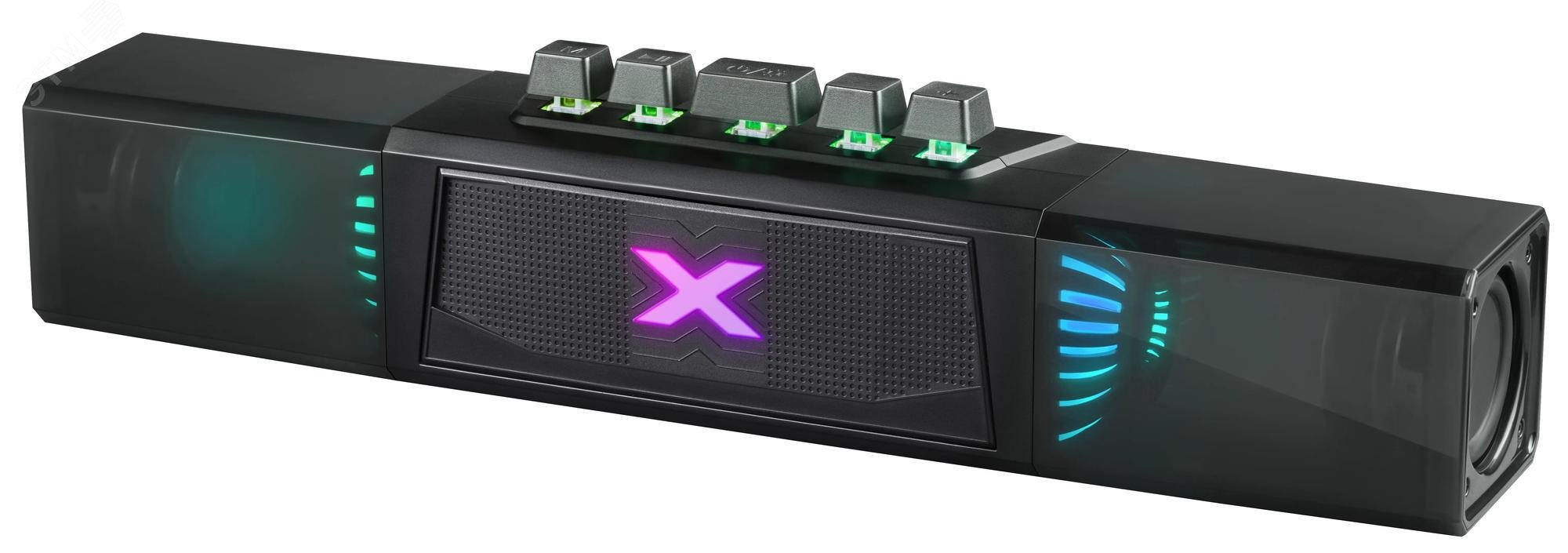 Изображение товара Саундбар Xeno 20Вт, RGB/BT/USB/AUX/2400мАч (шт)