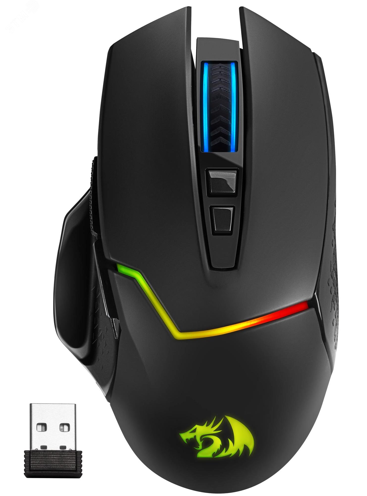 Изображение товара Мышь беспроводная игровая Mirage Pro черн,RGB,7кн,2.4G,8000dpi (шт) Изображение товара Мышь беспроводная игровая Mirage Pro черн,RGB,7кн,2.4G,8000dpi (шт)