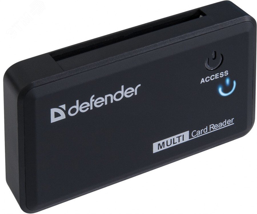 Картридер Optimus USB 2.0, 5 слотов 83501 Defender - превью 2