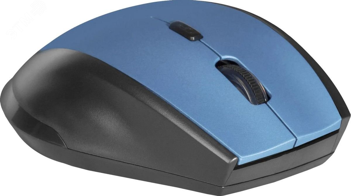 Мышь беспроводная Accura мм-365 800-1600 dpi, 6 кнопок, синий 52366 Defender - превью 3