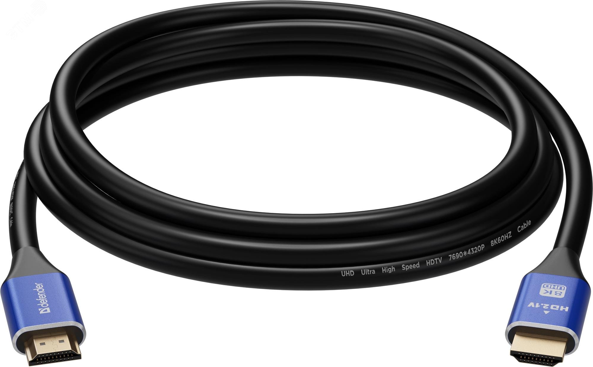 Изображение товара Кабель аудио-видео HDMI-2 на HDMI, ver 2.1, 2м. (шт)