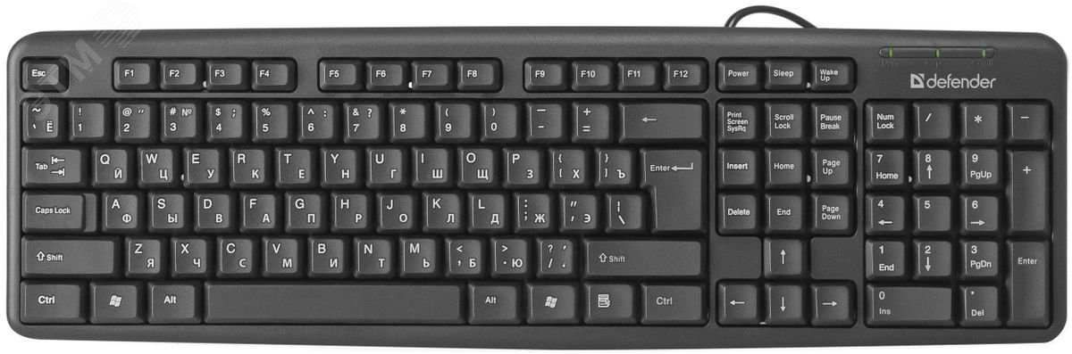 Комплект клавиатуры + мышь Dakota C-270, черный 45270 Defender - превью 3