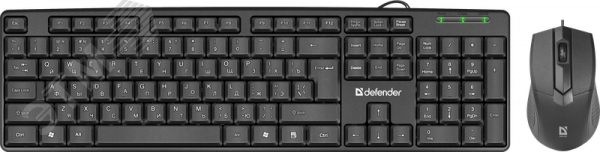 Комплект клавиатуры + мышь Dakota C-270, черный 45270 Defender - превью 2