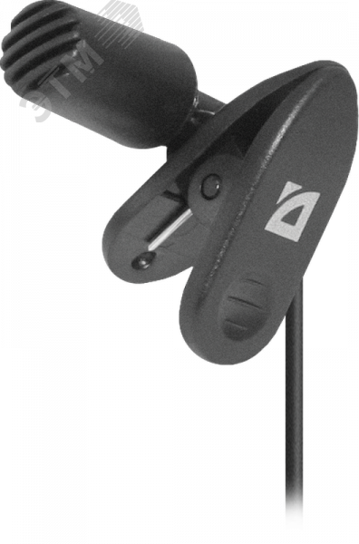 Изображение товара Микрофон компьютерный MIC-109 на прищепке, 1.8 м, черный (шт)