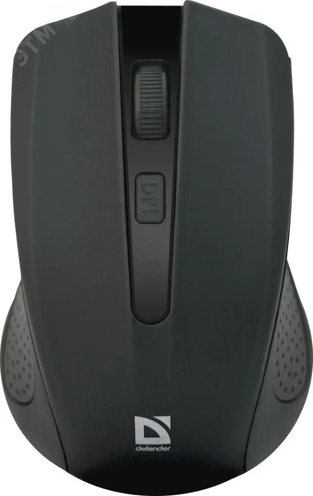 Мышь беспроводная Accura мм-935 оптическая, USB, черный 52935 Defender - превью